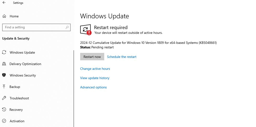 آپدیت ویندوز 